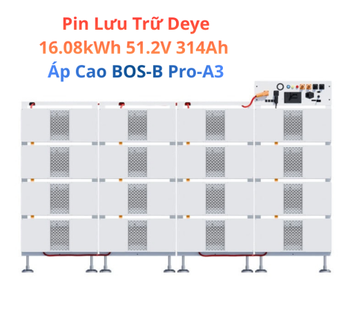 BMS cho hệ áp cao sử dụng cho ắc quy Lithium mã BOS-B-Pack16-A3